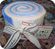 Moda Basics Pastel Jelly Roll
